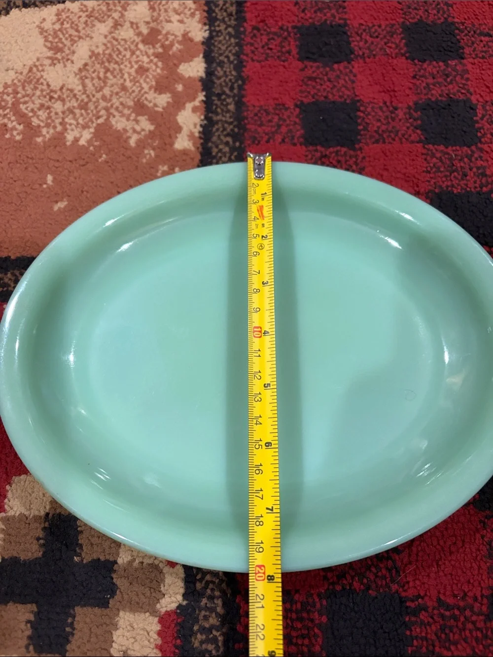 Vintage Fire King jadeite platter